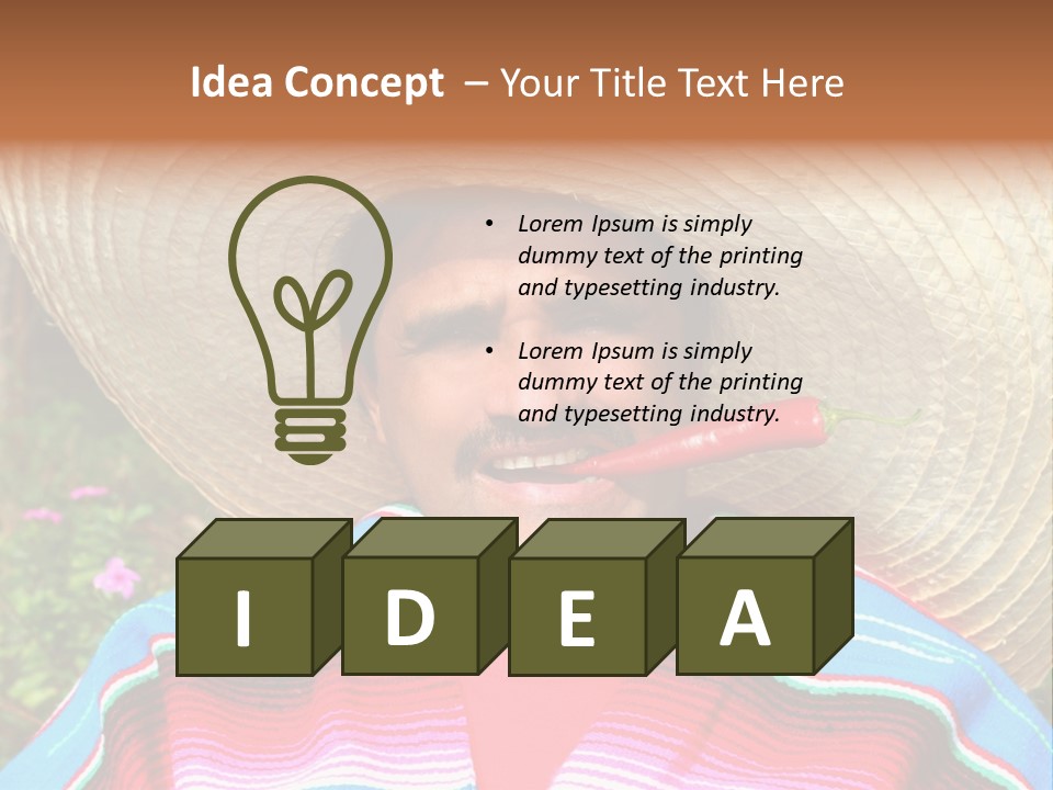 Humor Pungent Typical PowerPoint Template