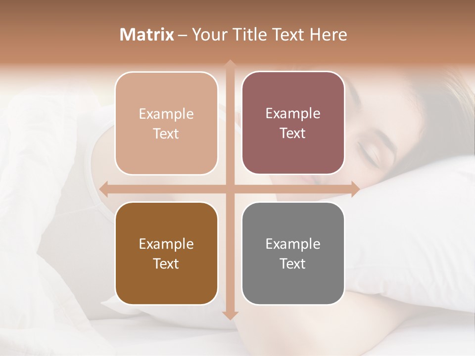 Women Bedroom Serene PowerPoint Template