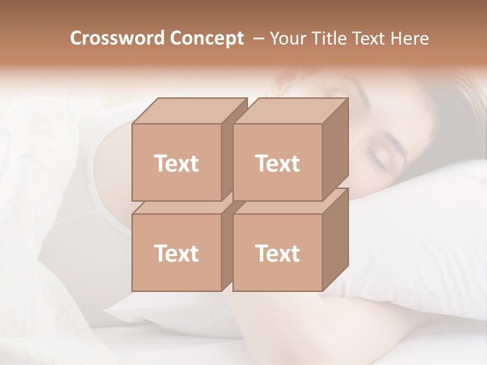 Women Bedroom Serene PowerPoint Template