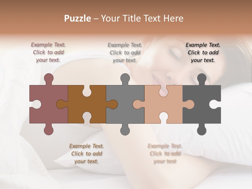 Women Bedroom Serene PowerPoint Template