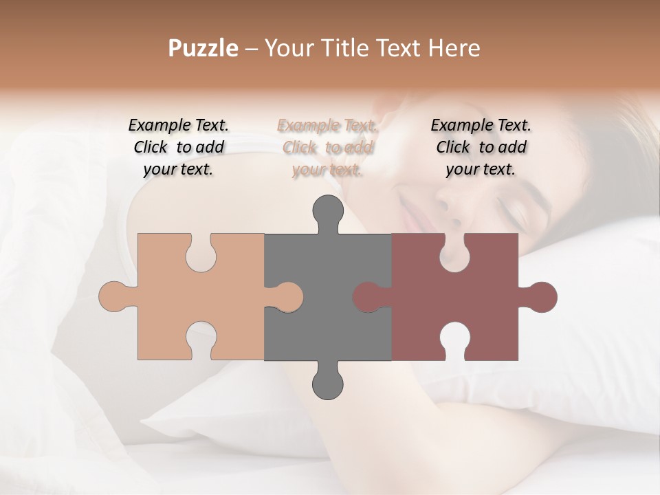 Women Bedroom Serene PowerPoint Template