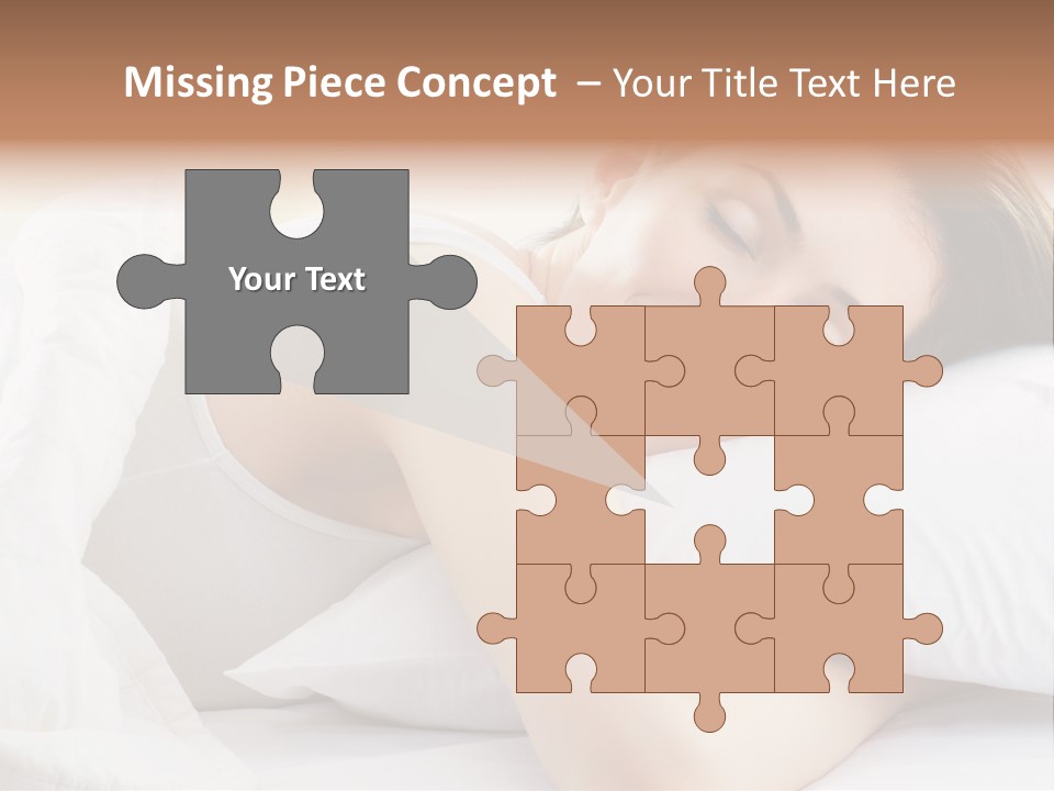 Women Bedroom Serene PowerPoint Template