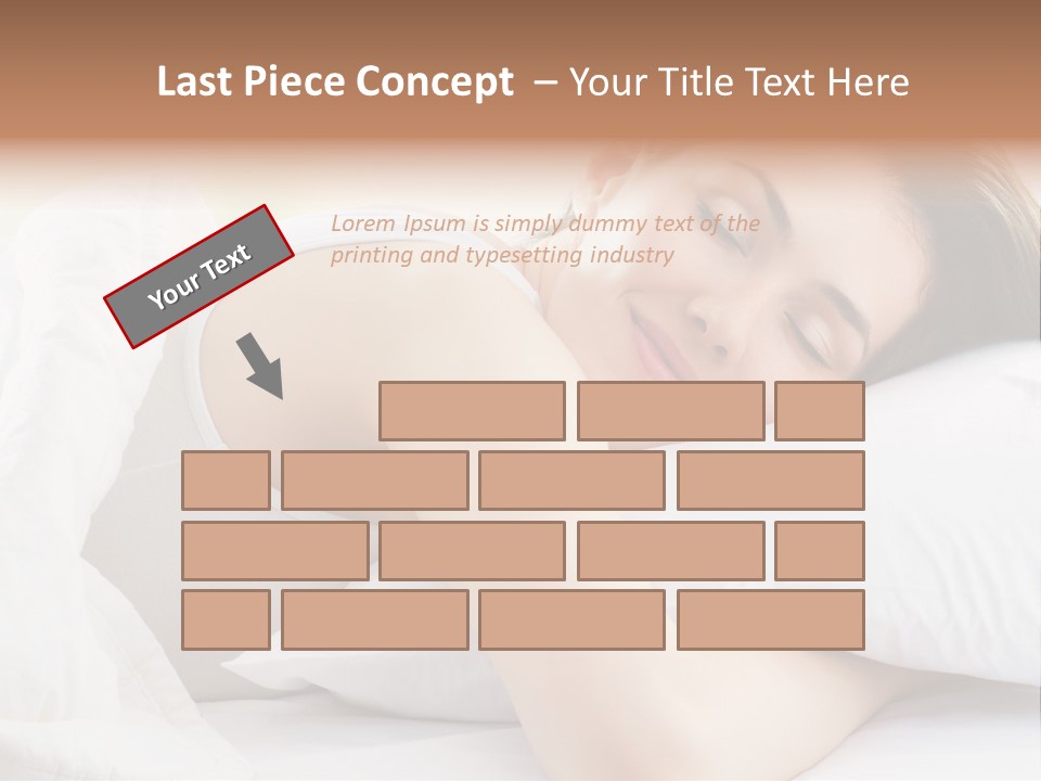 Women Bedroom Serene PowerPoint Template