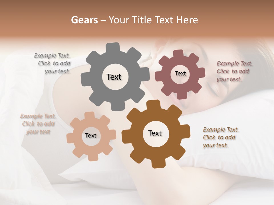 Women Bedroom Serene PowerPoint Template