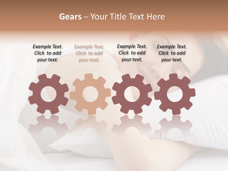 Women Bedroom Serene PowerPoint Template