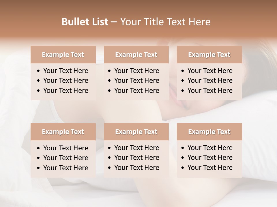 Women Bedroom Serene PowerPoint Template