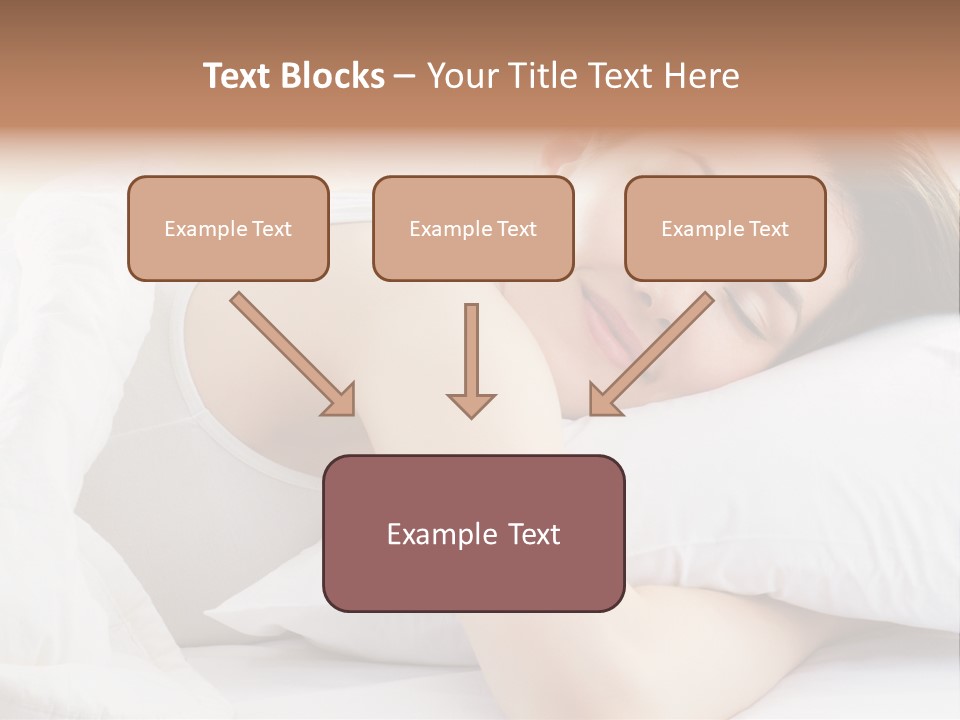 Women Bedroom Serene PowerPoint Template