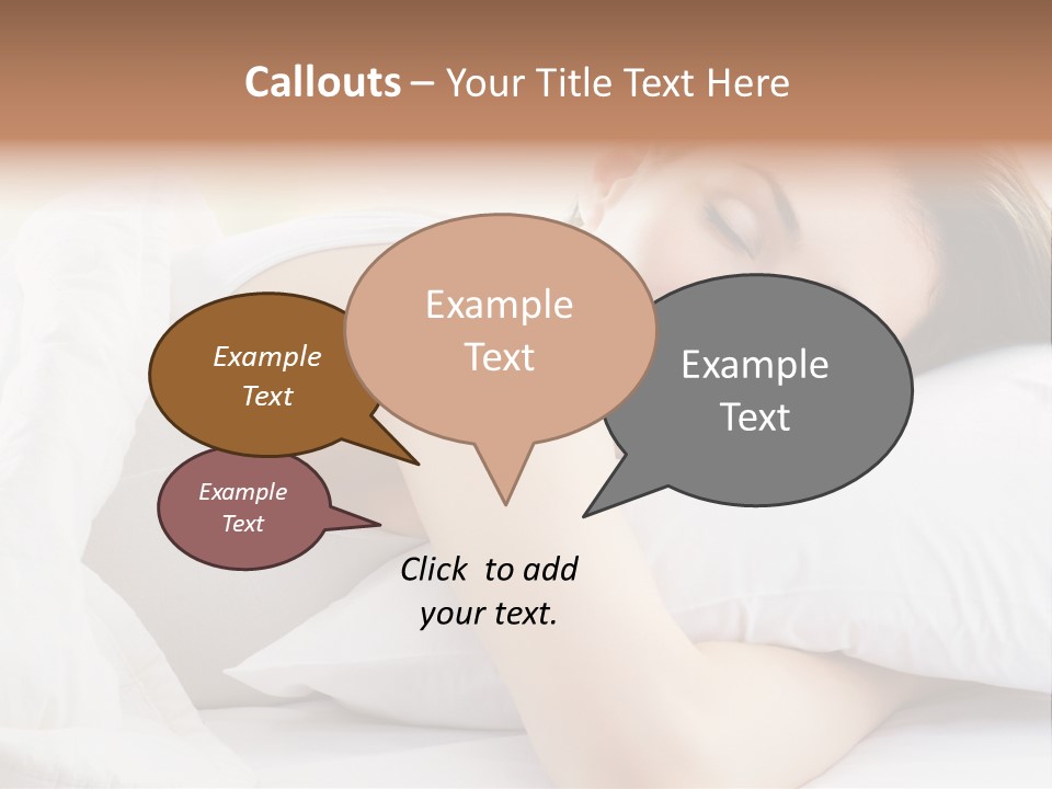 Women Bedroom Serene PowerPoint Template