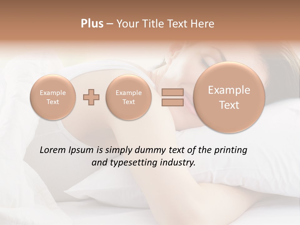 Women Bedroom Serene PowerPoint Template