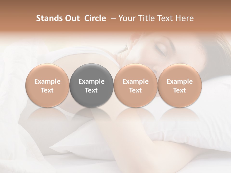 Women Bedroom Serene PowerPoint Template