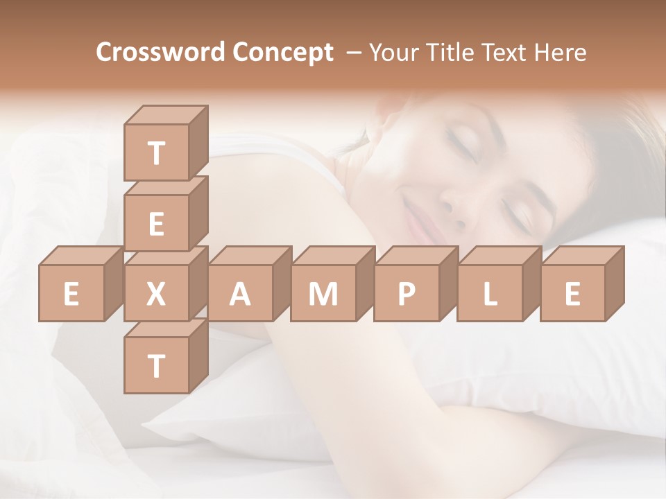 Women Bedroom Serene PowerPoint Template