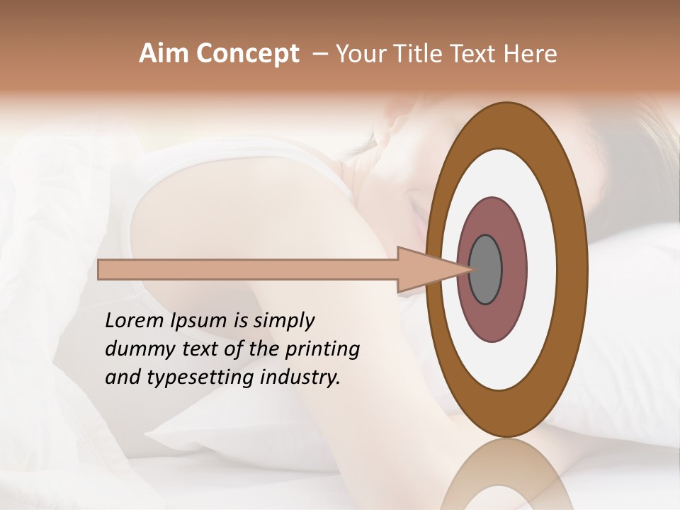 Women Bedroom Serene PowerPoint Template