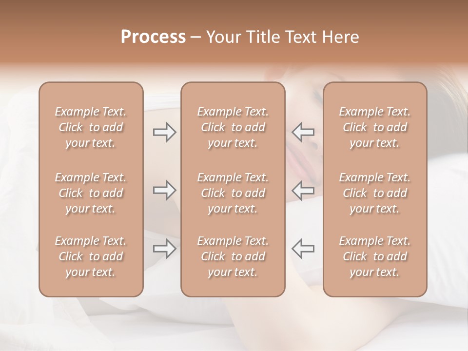 Women Bedroom Serene PowerPoint Template