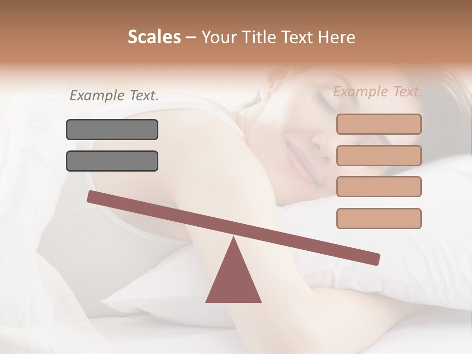 Women Bedroom Serene PowerPoint Template