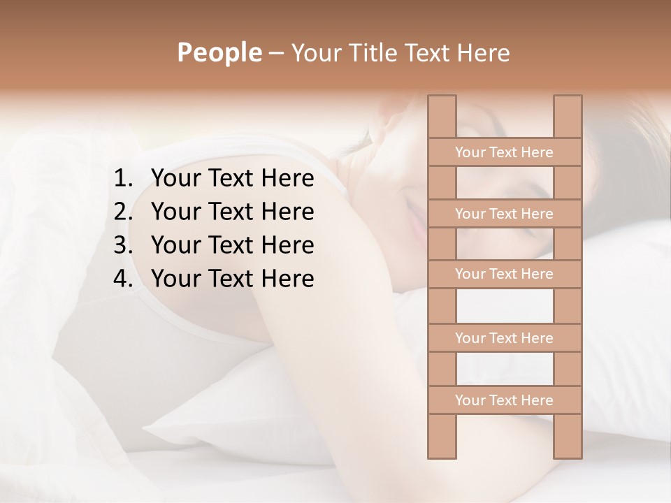 Women Bedroom Serene PowerPoint Template