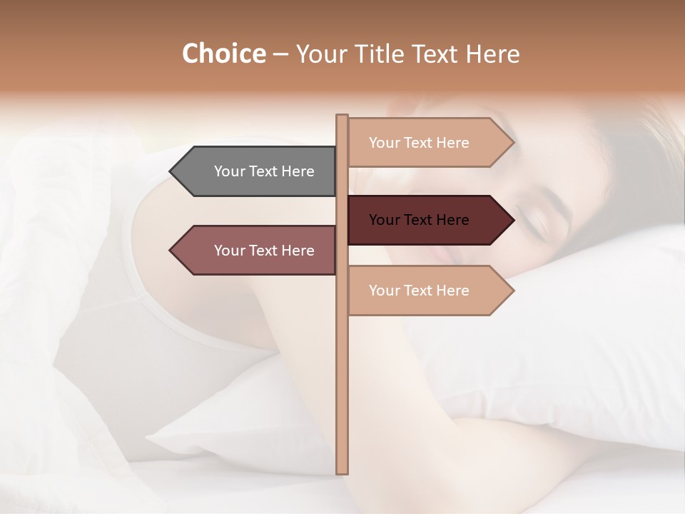 Women Bedroom Serene PowerPoint Template