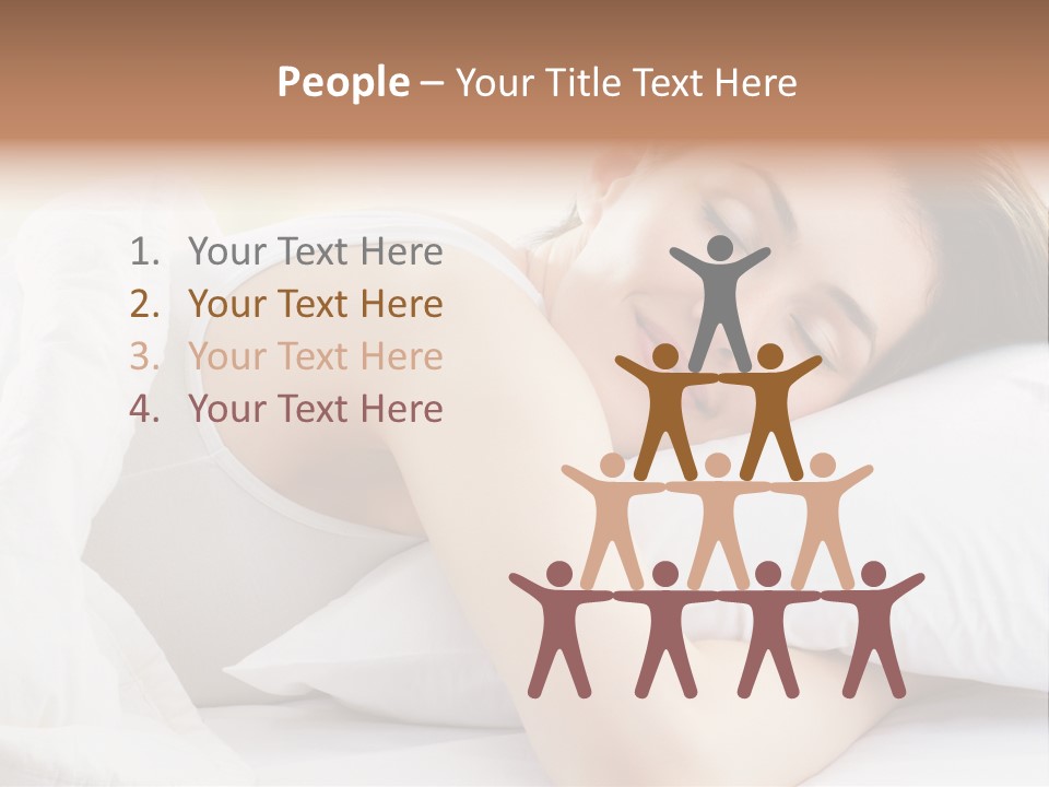 Women Bedroom Serene PowerPoint Template