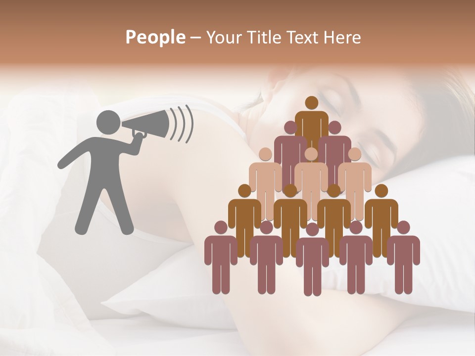 Women Bedroom Serene PowerPoint Template