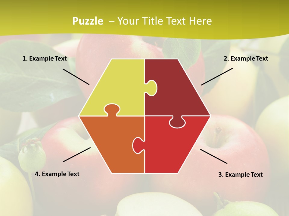 Raw Fresh Assortment PowerPoint Template