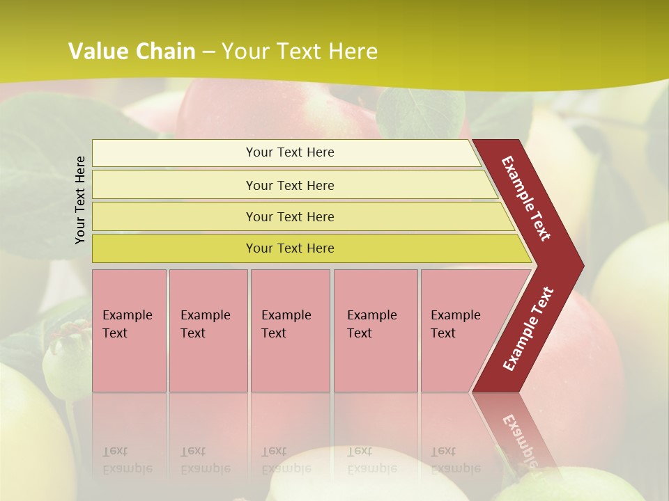 Raw Fresh Assortment PowerPoint Template