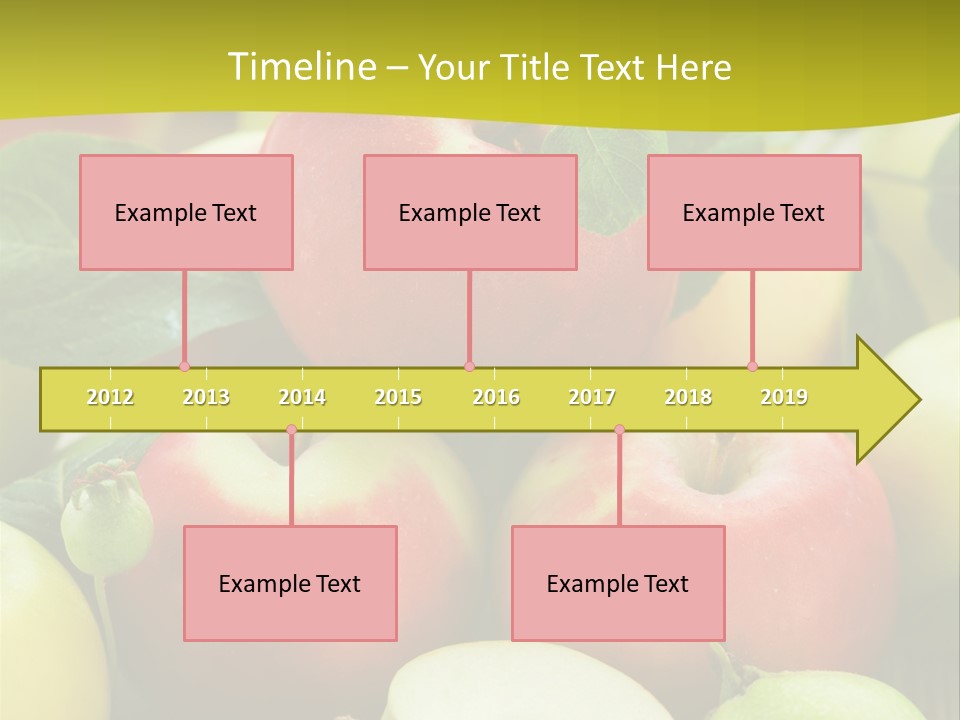 Raw Fresh Assortment PowerPoint Template