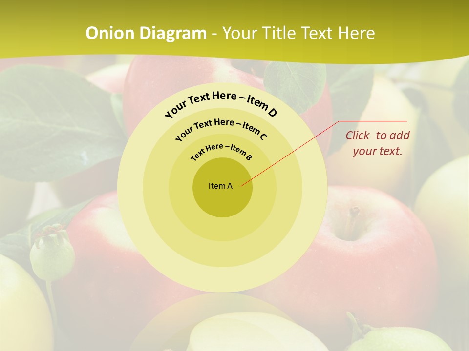 Raw Fresh Assortment PowerPoint Template