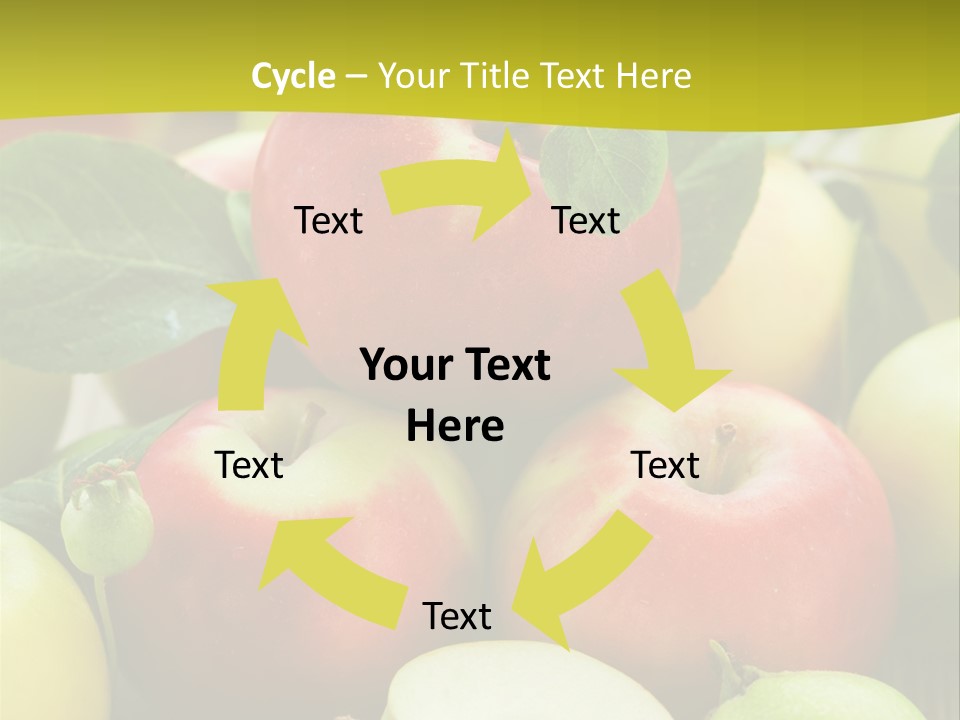 Raw Fresh Assortment PowerPoint Template