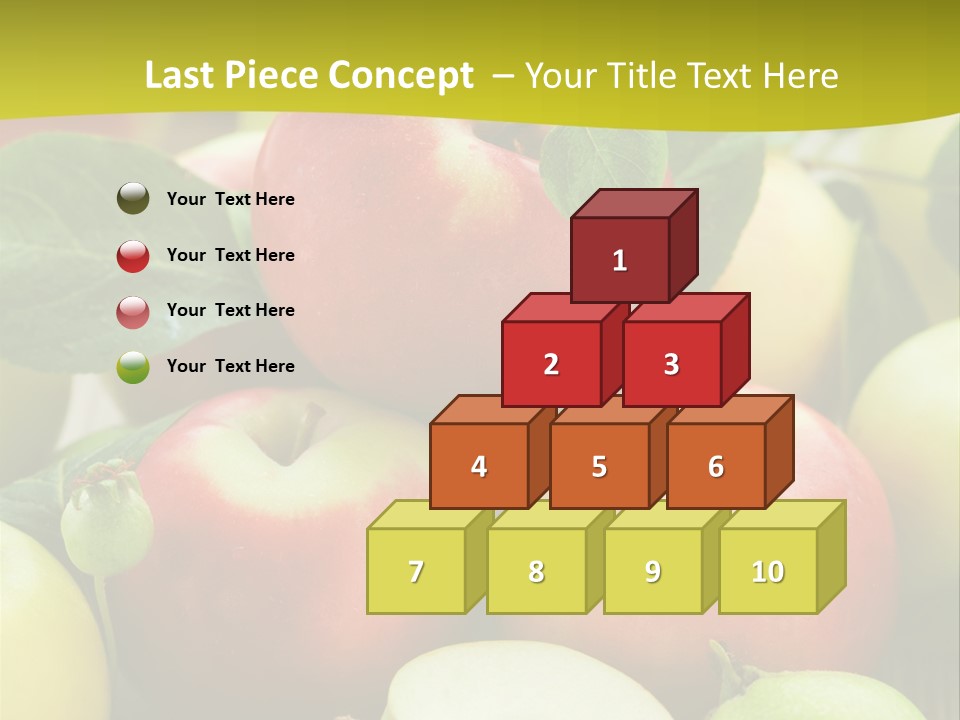 Raw Fresh Assortment PowerPoint Template