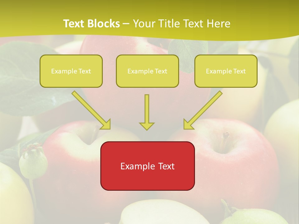 Raw Fresh Assortment PowerPoint Template