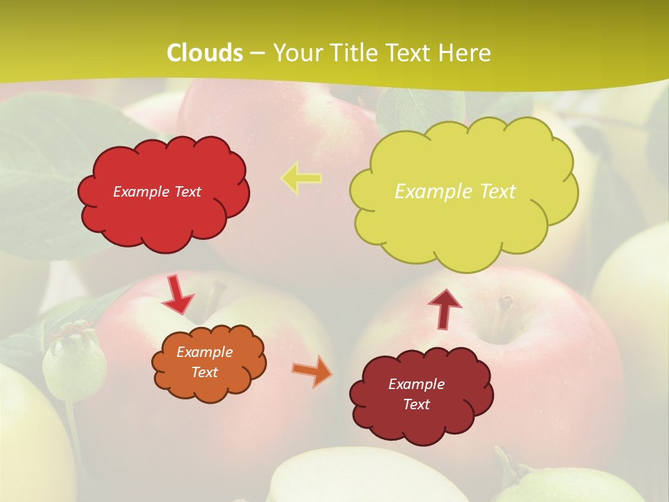 Raw Fresh Assortment PowerPoint Template