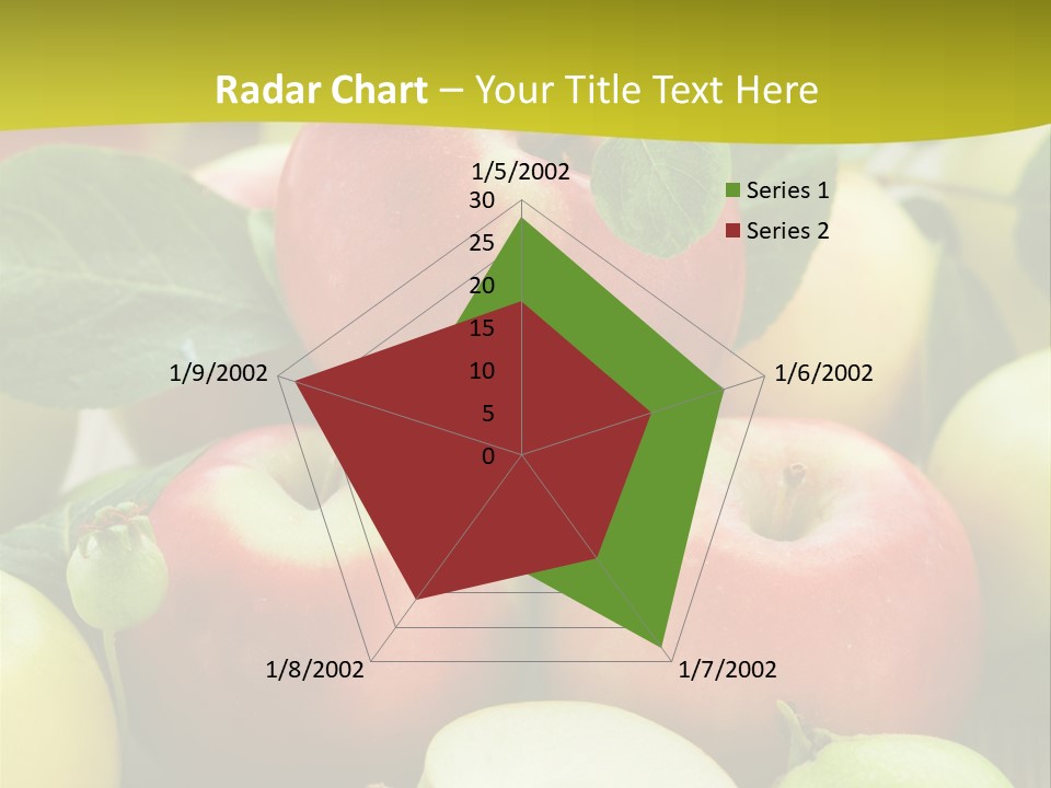 Raw Fresh Assortment PowerPoint Template