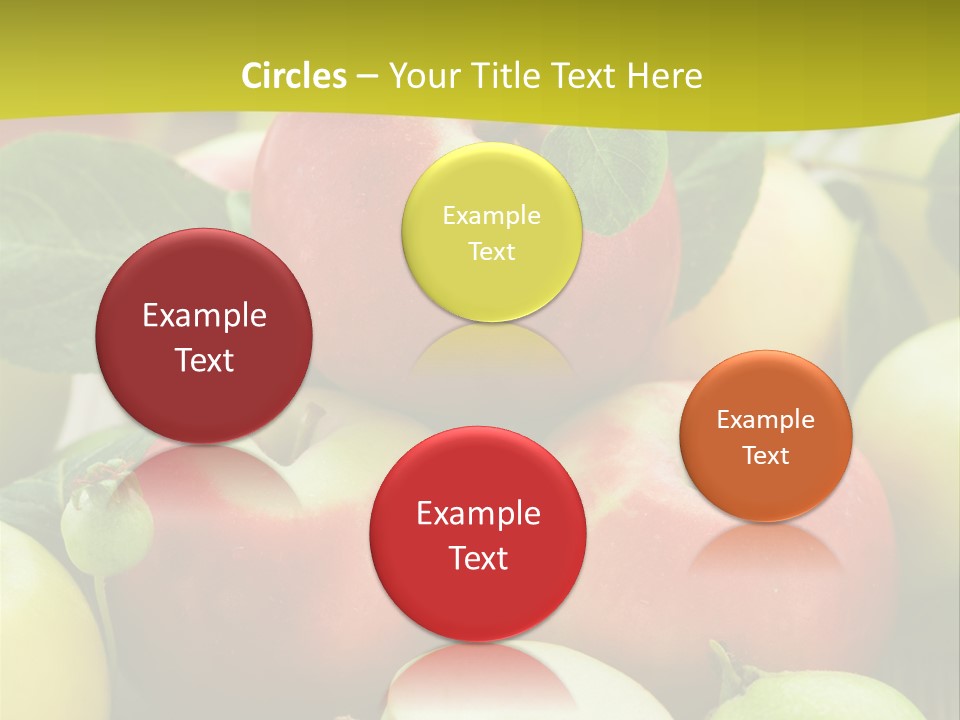 Raw Fresh Assortment PowerPoint Template