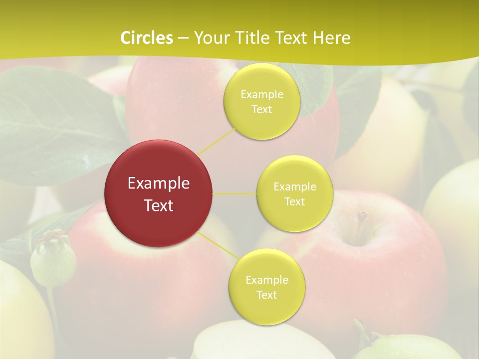 Raw Fresh Assortment PowerPoint Template