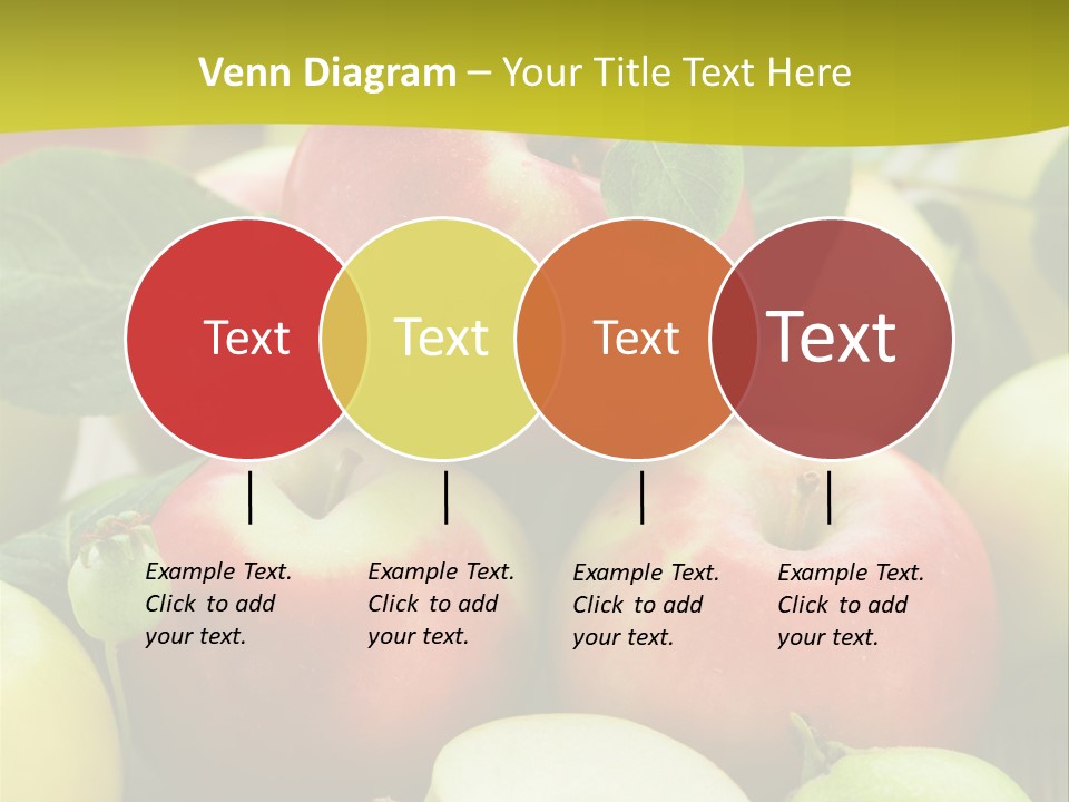 Raw Fresh Assortment PowerPoint Template