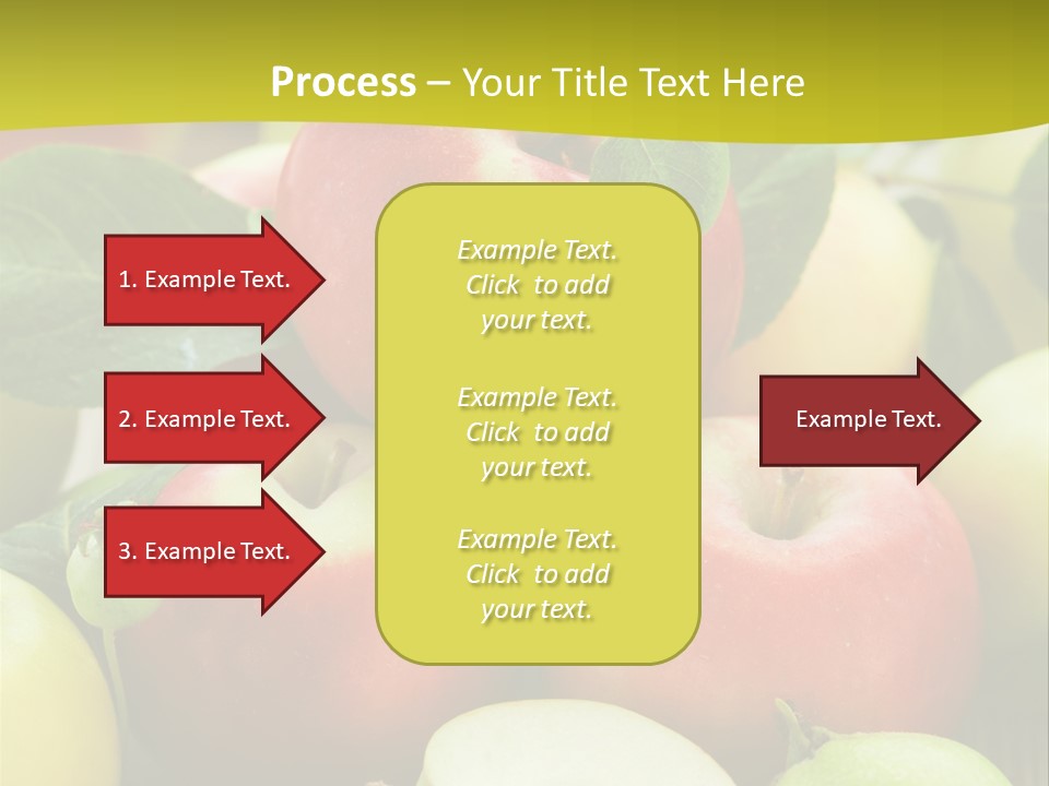 Raw Fresh Assortment PowerPoint Template