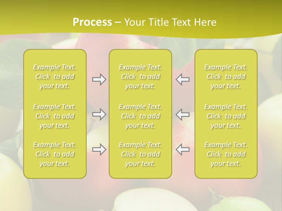 Raw Fresh Assortment PowerPoint Template