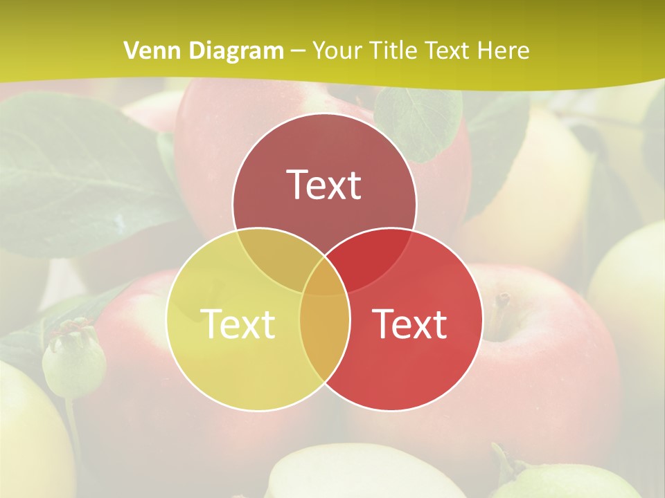 Raw Fresh Assortment PowerPoint Template