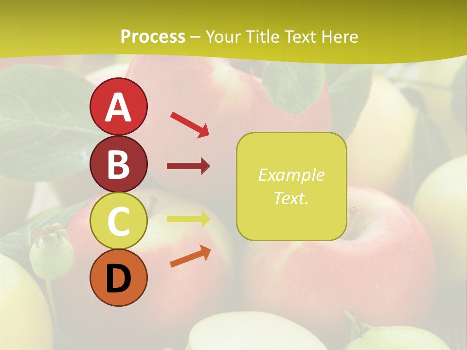 Raw Fresh Assortment PowerPoint Template