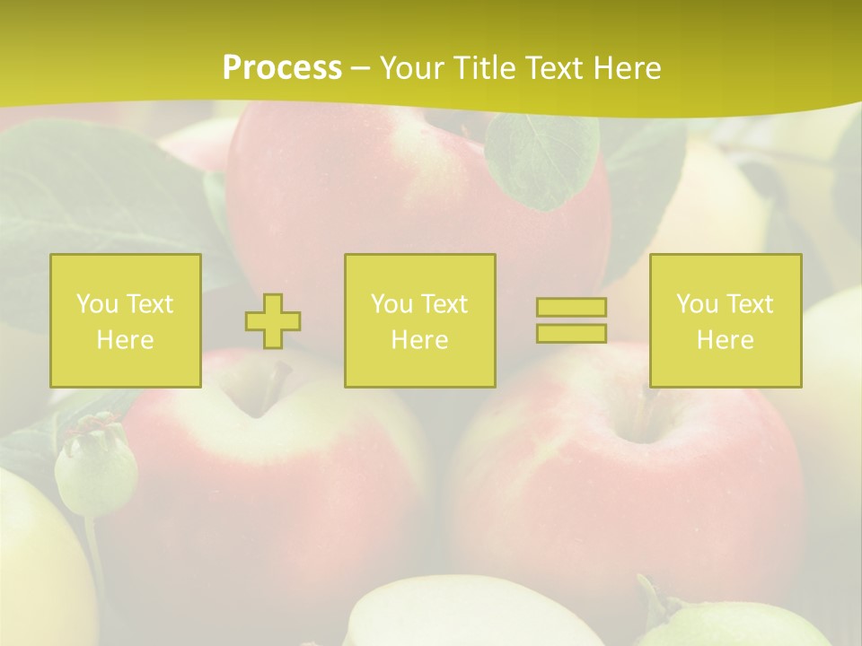 Raw Fresh Assortment PowerPoint Template