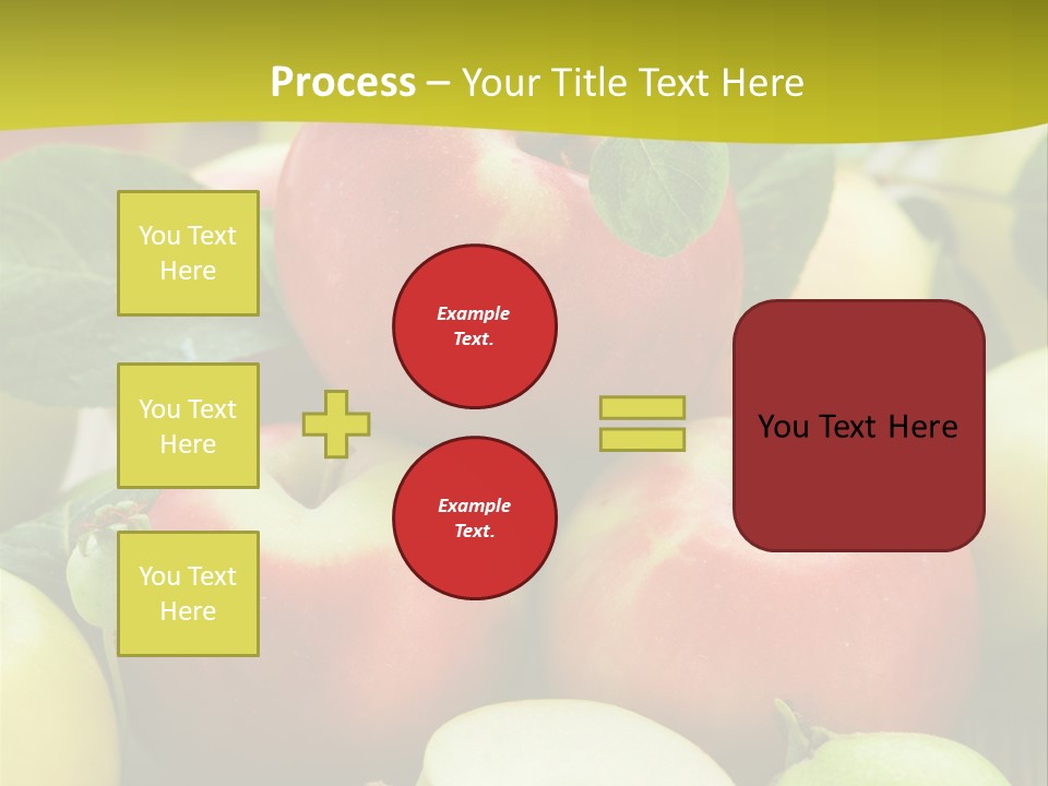 Raw Fresh Assortment PowerPoint Template