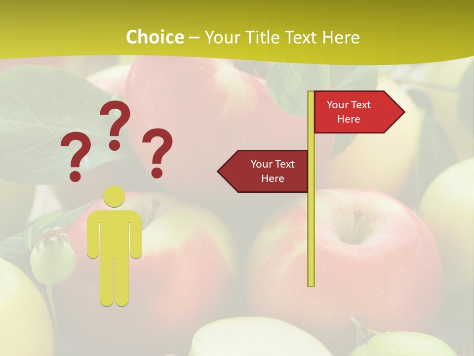 Raw Fresh Assortment PowerPoint Template