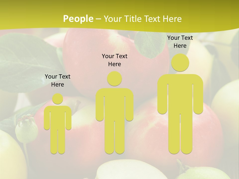 Raw Fresh Assortment PowerPoint Template