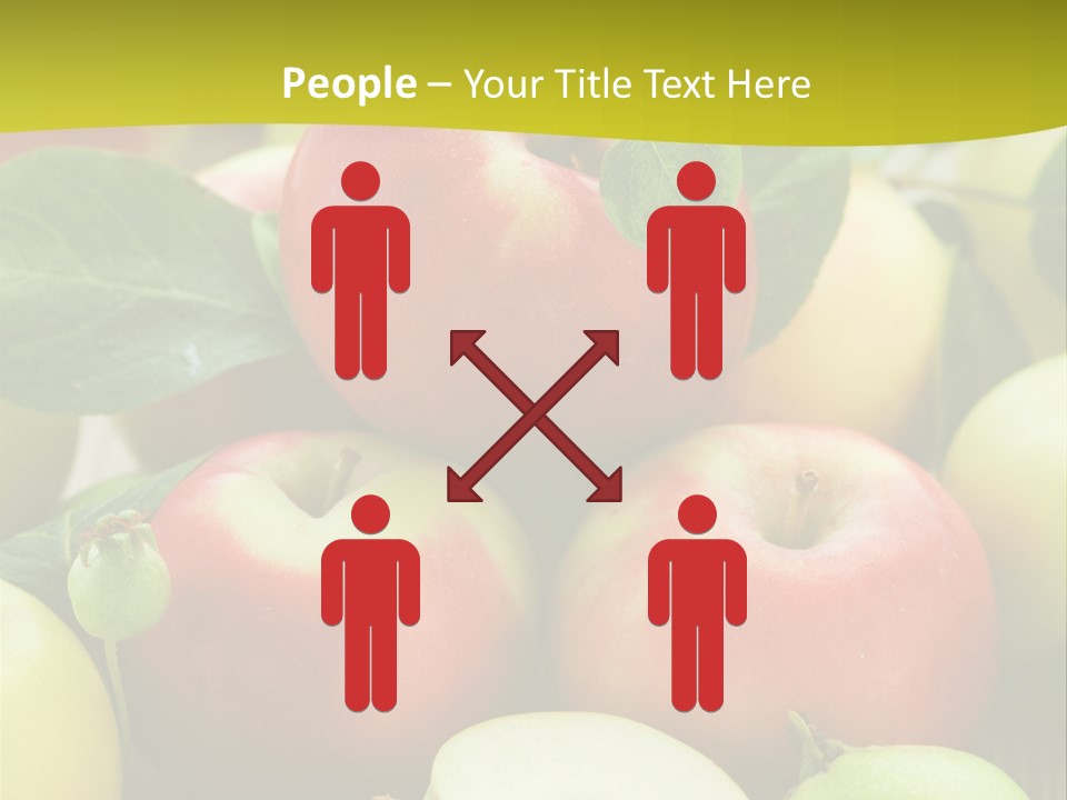 Raw Fresh Assortment PowerPoint Template