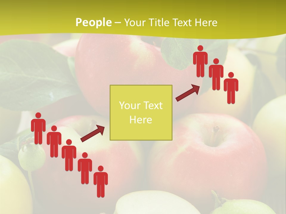 Raw Fresh Assortment PowerPoint Template