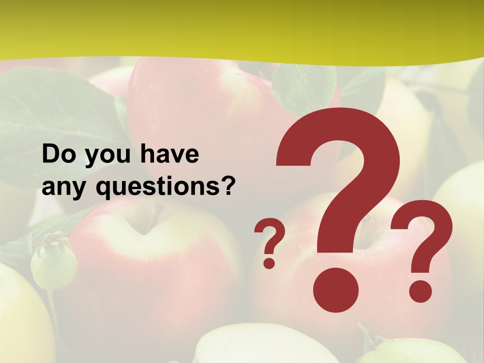 Raw Fresh Assortment PowerPoint Template