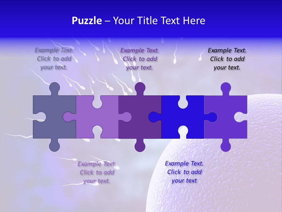 Cell Birth Fertilisation PowerPoint Template