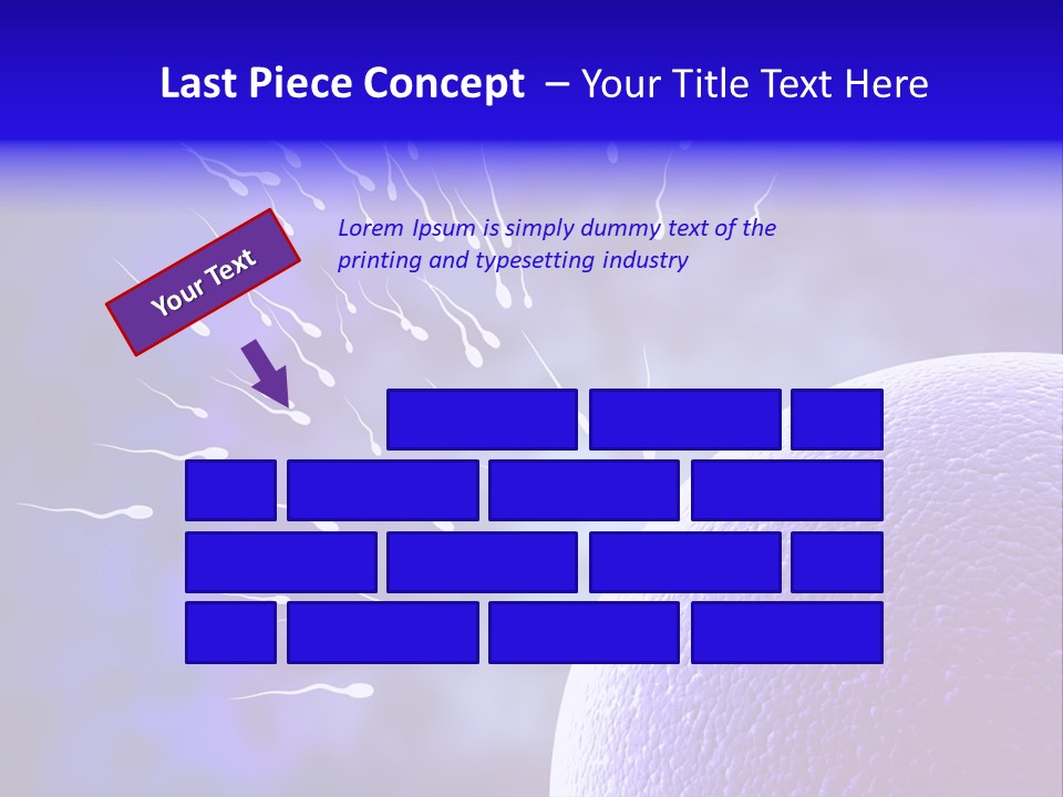 Cell Birth Fertilisation PowerPoint Template