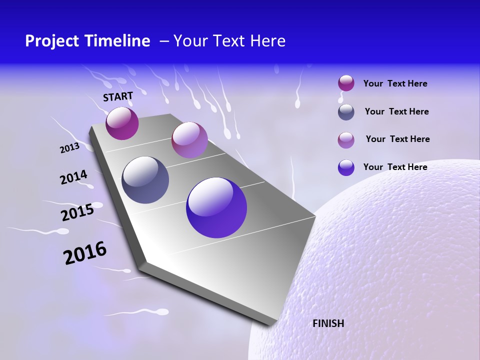 Cell Birth Fertilisation PowerPoint Template