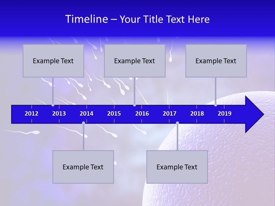 Cell Birth Fertilisation PowerPoint Template