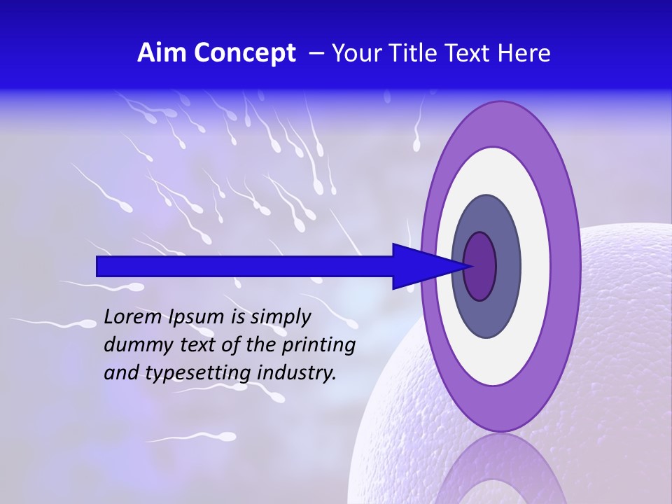 Cell Birth Fertilisation PowerPoint Template